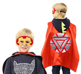 GREAMBABY Superhero Capes with Masks Dress up Costumes Birthday Party