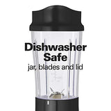 Personal Blender for Shakes and Smoothies with 14oz Travel Cup and Lid,