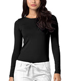 Adar Underscrubs for Women - Long Sleeve Underscrub Comfort Tee