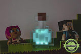 Minecraft Potion Bottle Light Color-Changing LED Lamp | 7 Inch Night Light