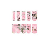 Pink Camo Full Nail Decals Nail Wraps Water Slide Decal