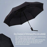 SY Compact Travel Umbrella Auto Open Close Windproof LightWeight