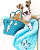Dog Blanket Personalized New Puppy Pet Gift with Name