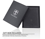 TRAVANDO Mens Slim Wallet with Money Clip AUSTIN RFID Blocking Bifold Credit Card