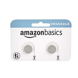 Amazon Basics 2 Pack CR1616 3 Volt Lithium Coin Cell Battery