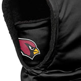 FOCO Arizona Cardinals NFL Black Hooded Gaiter, Adult (SVNFGRHDSN)