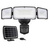 LEPOWER 1600LM LED Solar Security Lights Motion Outdoor, Super Bright Solar Motion