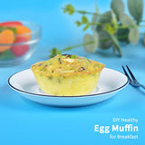 12 Cups Silicone Muffin Pan - Nonstick BPA Free Cupcake Pan 1 Pack Regular Size