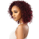 Outre Synthetic Quick Weave Half Wig - FAYE (1B Off Black)