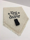 Wedding Ring Bearer Dog Bandana Costume