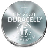 Duracell - 2430 3V Lithium Coin Battery - long lasting battery - 1 count