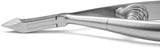 p177-6mm 1/2 Jaw Ergonomic Cuticle Nippers FINOX Surgical Stainless Steel