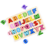 T Leaves Alphabet Puzzles, ABC Wooden Puzzles Board for Toddler 3-5 Years Old