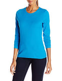 Hanes Women's Long Sleeve Tee, Deep Dive, Small