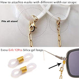 17 MILE 6 PCS Face Mask Chain Holder Glasses Chain Lanyard for Women Girls