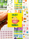 New Aesthetic Planner Stickers - Productivity, Seasonal & Holiday Sticker Pack