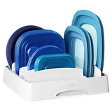 YouCopia StoraLid Food Container Lid Organizer, Medium, White