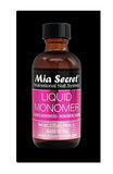 +++ Liquid Monomer Mia Secret - Professional Acrylic Nail System MADE IN USA! (2 OZ) + FREE Temporary Body Tattoo!