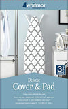 Whitmor Deluxe Ironing Board Cover and Pad - Medallion Gray