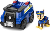 Paw Patrol, Chase’s Patrol Cruiser Vehicle with Collectible Figure, for Kids Aged 3 and Up