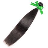 GoldRose Beauty Grade 6A Brazilian Virgin Human Hair Silky Straight Hair Weaving 1 Bundle 26 Inch Natural Black Color