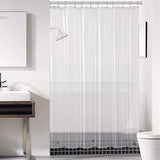 downluxe Clear Shower Curtain Liner 72x72 - PEVA 3 Gauge Light Weight,Waterproof