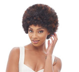 Janet Collection Human Hair Wig AFRO 1
