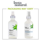 InstaNatural Rose Water Facial Toner for Face, Hair, Body - Organic, Natural Anti Aging Mist - Eau Fraiche - Alcohol Free - Hydrating Primer & Setting Spray for Pore Minimizing & Tightening - 4 OZ