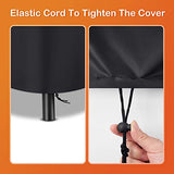 Fire Pit Cover Round for Fire Pit 22 Inch - 34 Inch Heavy Duty Outdoor Firepit Cover Full