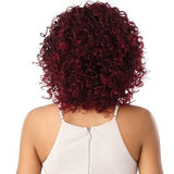 Outre Synthetic Quick Weave Half Wig - FAYE (1B Off Black)