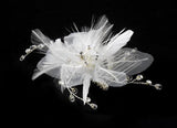 Ivory Floral Bridal Comb