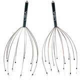 Scalp Massager Tool (2-Pack) for a Rejuvenating Head Hair Scratcher Massage by LiBa