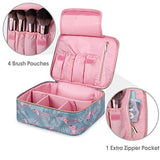 Travel Makeup Bag Large Cosmetic Bag Makeup Case Organizer