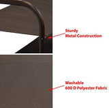 Simple Houseware 4-Tier Shoe Rack Storage Organizer, Bronze
