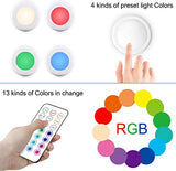 Cadrim Puck Lights, LED Color Changing Puck Lightings and Dimmable