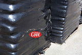 Black Stretch Wrap Industrial Strength Extra Thick 18" x 1100 Sq Ft | 80 Gauge