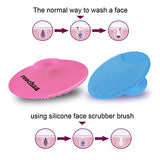 Extra Soft Silicone Face Scrubber Cleanser Brush Pad-Handheld Manual Massager