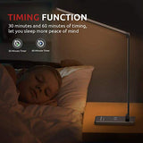 LED Desk Lamp with Wireless Charger, USB Charging Port, Desk Lighting