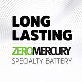 Energizer LR44 Battery, Silver Oxide 303, 357, AG13, or SR44 1.5 Volt Batteries