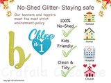 Custom Glitter Banner, Custom Glitter Garland, Garland, Wedding Banner