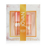 Jovan White Musk 2 piece Set for Women (Cologne Spray 2 Ounce + Cologne Spray 1 Ounce)