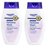 Equate Sensitive Skin Feminine pH Balance Wash, 12 Fl oz (Pack of 2)