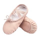 STELLE Girls Ballet Dance Shoes Slippers for Kids Toddler (Ballet Pink New, 5MT)