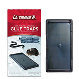 Catchmaster Baited Rat, Mouse and Snake Glue Traps Professional Strength-6 Glue Trays