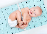 Stretchy-Changing-Pad-Covers-BROLEX Carddle Sheet Set for Baby Boys Girls,2 Pack Jersey