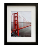 Frametory, 11x14 Black Picture Frames - Made to Display Pictures 8x10 with Mat or 11x14