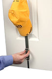 Perfect Curve CapRack18 Over-The-Door Cap Organizer, Two Straps, Holds Up To 18 Caps