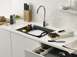 Joseph Joseph 85120 DrawerStore Kitchen Drawer Organizer Tray for Knives Knife Block