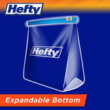Hefty Slider Freezer Storage Bags, Quart Size, 105 Count