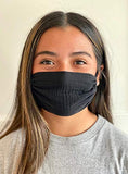 Adult 5x7 Blush Single Layer Breathable Cotton Mask, Lightweight, Washable, Adjustable